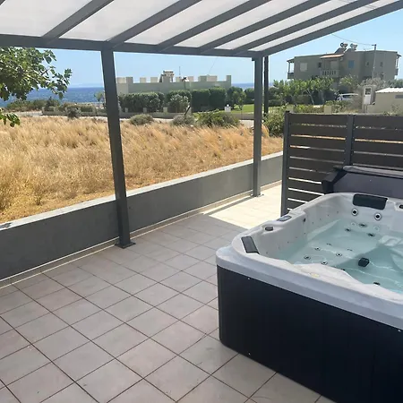 Сasa de vacaciones Ledakis House With Jacuzzi Frangokastello